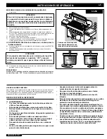 Preview for 45 page of Weber S-620/650 Owner'S Manual