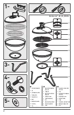 Предварительный просмотр 2 страницы Weber SMOKEY JOE 57972 Assembly Manual