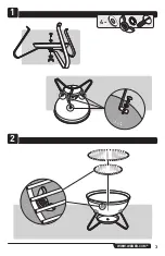 Preview for 3 page of Weber SMOKEY JOE 57972 Assembly Manual