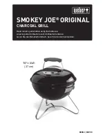 Weber SMOKEY JOE ORIGINAL Owner'S Manual предпросмотр