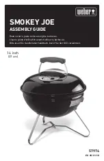 Weber Smokey Joe Assembly Manual предпросмотр