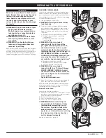 Preview for 13 page of Weber Spirit E-210 GBS Owner'S Manual