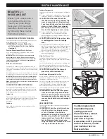 Preview for 25 page of Weber Spirit E-210 GBS Owner'S Manual