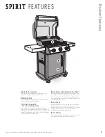 Предварительный просмотр 5 страницы Weber SPIRIT E-215 Owner'S Manual