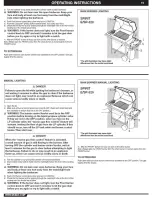 Preview for 11 page of Weber Spirit E 320 Owner'S Manual