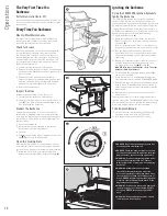 Предварительный просмотр 12 страницы Weber SPIRIT EPX-325S PREMIUM GBS Owner'S Manual