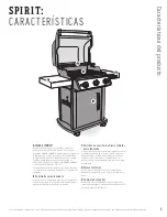 Preview for 49 page of Weber SPIRIT EX-315 LP Assembly Manual And Owner'S Manual