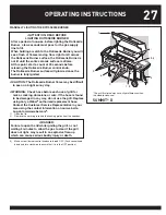 Preview for 27 page of Weber Summit 38026 Owner'S Manual