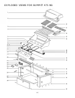 Предварительный просмотр 22 страницы Weber Summit 4 BURNER Operating Manual