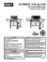 Weber Summit 450 Step-By-Step Manual preview