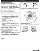 Предварительный просмотр 16 страницы Weber Summit 89191 Owner'S Manual