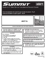 Preview for 1 page of Weber Summit 89796 Installation  & Owners Manual