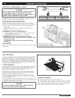 Предварительный просмотр 18 страницы Weber Summit Gas Grill S-460 Owner'S Manual