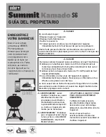 Preview for 53 page of Weber Summit Kamado S6 Owner'S Manual