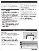 Предварительный просмотр 2 страницы Weber Summit S-440 Installation Manual