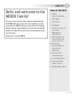 Preview for 3 page of Weber TRAVELER 53920 Owner'S Manual