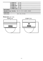 Preview for 11 page of WebGate C1008Dome Series Installation And User Manual