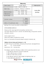 Preview for 12 page of WebGate C1008Dome Series Installation And User Manual