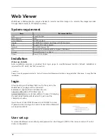 Preview for 62 page of WebGate HD1600F-PDR Series User Manual