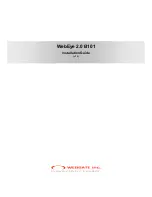 WebGate webeye 2.0 b101 Installation Manual preview