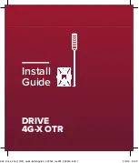 weBoost DRIVE 4G-X OTR 470210R Install Manual preview