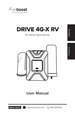 weBoost DRIVE 4G-X RV User Manual preview