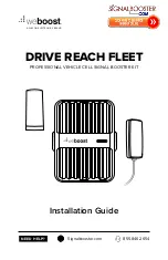 weBoost Drive Reach Fleet Installation Manual preview