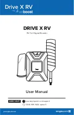 weBoost DRIVE X RV User Manual preview