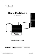 weBoost Home MultiRoom 530044 Installation Manual предпросмотр