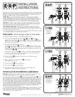 Webstone E-X-P Series Installation Instructions Manual preview