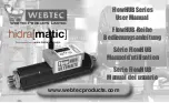 WEBTEC FlowHUB Series User Manual предпросмотр