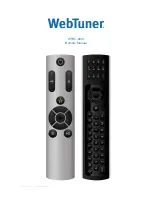 WebTuner WTRC-0001 Manual предпросмотр