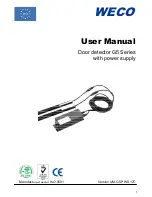 Weco 03.G5.PWS.KAP.110 User Manual preview