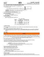 Предварительный просмотр 14 страницы Weco Cruiser 402 T Instruction Manual