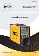 Weco Discovery 162T Instruction Manual preview