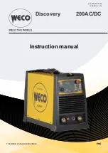 Weco Discovery 200 AC/DC Instruction Manual preview