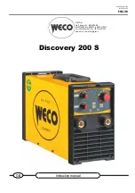 Предварительный просмотр 1 страницы Weco Discovery 200 S Instruction Manual