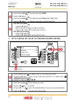 Preview for 14 page of Weco Discovery 221AC/DC Evo Instruction Manual