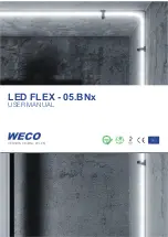 Weco LED FLEX User Manual preview