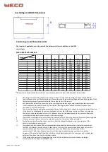 Preview for 8 page of Weco LV-HUB GEN-02 Manual