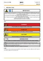 Preview for 5 page of Weco Pioneer Pulse 321MKS Instruction Manual