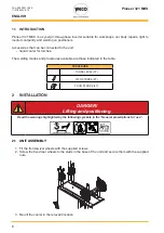 Preview for 6 page of Weco Pioneer Pulse 321MKS Instruction Manual