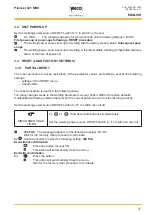 Предварительный просмотр 17 страницы Weco Pioneer Pulse 321MKS Instruction Manual