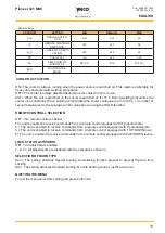 Предварительный просмотр 19 страницы Weco Pioneer Pulse 321MKS Instruction Manual