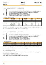 Preview for 28 page of Weco Pioneer Pulse 321MKS Instruction Manual