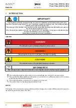 Предварительный просмотр 4 страницы Weco POWER PULSE DIGITAL 405d Instruction Manual