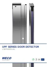 Preview for 1 page of Weco UPF Series User Manual