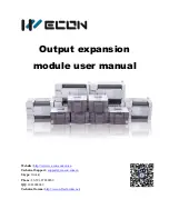 Wecon LX3V-16EY User Manual preview