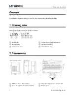 Предварительный просмотр 2 страницы Wecon LX3V-16EY User Manual