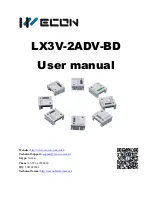 Preview for 1 page of Wecon LX3V-2ADV-BD User Manual